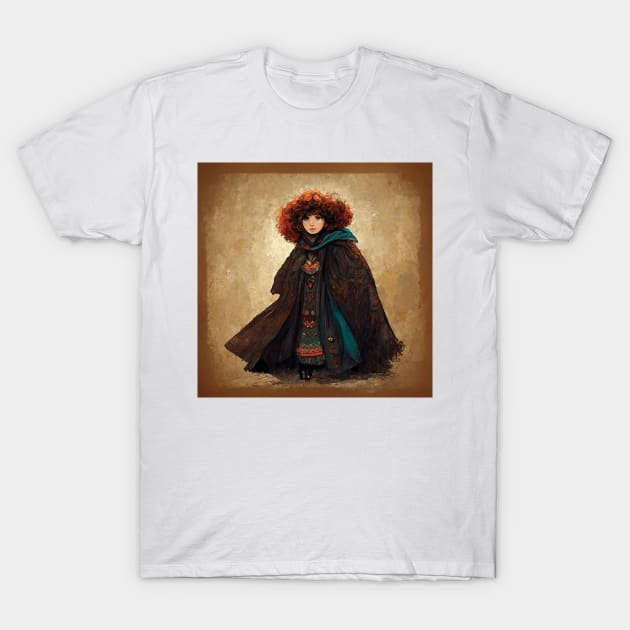 Halfling Rogue on the Loose T-Shirt by CafePurr